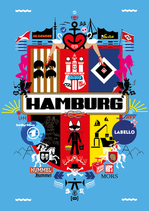Hamburg, 2018 (poster 70 x 100 cm)