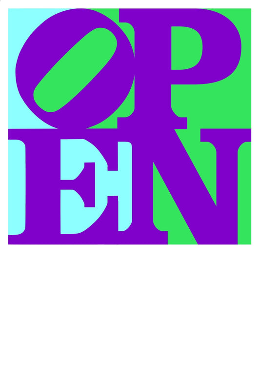 OPEN (poster 50 x 70 cm)