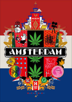 Amsterdam, 2017 (poster 50 x 70 cm)